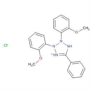 2H-Tetrazolium, 2,3-bis(2-methoxyphenyl)-5-phenyl-, chloride