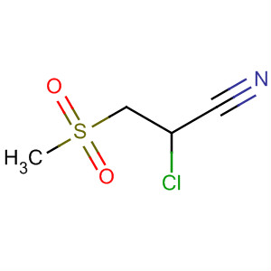 Propanenitrile, 2-chloro-3-(methylsulfonyl)-