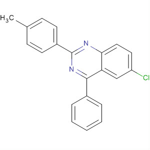 Quinazoline, 6-chloro-2-(4-methylphenyl)-4-phenyl-
