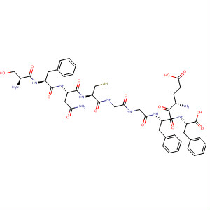 L-Phenylalanine,L-seryl-L-phenylalanyl-L-asparaginyl-L-cysteinylglycylglycyl-L-a-glutamyl-L-phenylalanyl-
