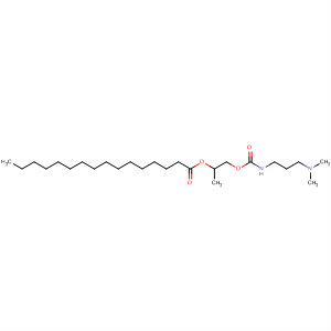 Hexadecanoic acid,1-[[[[[3-(dimethylamino)propyl]amino]carbonyl]oxy]methyl]-1,2-ethanediylester