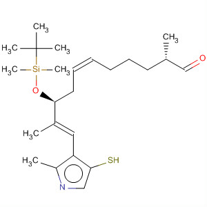 6,10-Undecadienal,9-[[(1,1-dimethylethyl)dimethylsilyl]oxy]-2,10-dimethyl-11-(2-methyl-4-thiazolyl)-, (2S,6Z,9S,10E)-