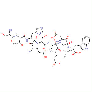 L-Tryptophan,L-seryl-L-threonyl-L-a-glutamyl-L-histidyl-L-seryl-L-a-glutamyl-L-alanyl-L-a-aspartyl-L-leucyl-