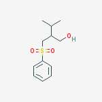 1-Butanol, 3-methyl-2-[(phenylsulfonyl)methyl]-