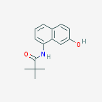 Propanamide, N-(7-hydroxy-1-naphthalenyl)-2,2-dimethyl-