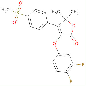 2(5H)-Furanone,3-(3,4-difluorophenoxy)-5,5-dimethyl-4-[4-(methylsulfonyl)phenyl]-