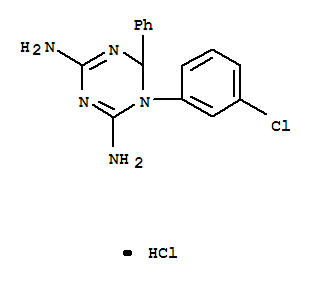 1,3,5-triazine-2,4-diamine, 1-(3-chlorophenyl)-1,6-dihydro-6-phenyl-