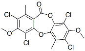 2,4,7,9-Tetrachloro-3,8-dimethoxy-1,6-dimethyl-11H-dibenzo[b,e][1,4]dioxepin-11-one