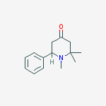 4-Piperidinone, 1,2,2-trimethyl-6-phenyl-