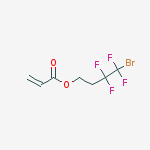 2-Propenoic acid, 4-bromo-3,3,4,4-tetrafluorobutyl ester