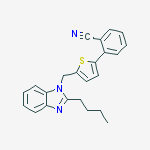 Benzonitrile, 2-[5-[(2-butyl-1H-benzimidazol-1-yl)methyl]-2-thienyl]-