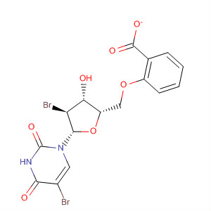 Uridine, 2',5-dibromo-2'-deoxy-, 5'-benzoate