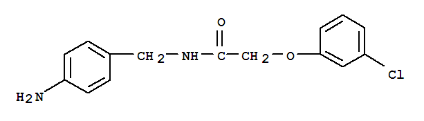 N-(4-aminobenzyl)-2-(3-chlorophenoxy)acetamide