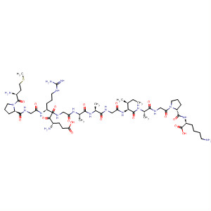 L-Lysine,L-methionyl-L-prolylglycyl-L-a-glutamyl-L-arginylglycyl-L-alanyl-L-alanylglycyl-L-isoleucyl-L-alanylglycyl-L-prolyl-