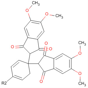 1H-Indene-1,3(2H)-dione, 2,2'-(1,4-phenylene)bis[5,6-dimethoxy-