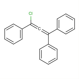 Benzene, 1,1',1''-(1-chloro-1,2-propadien-1-yl-3-ylidene)tris-