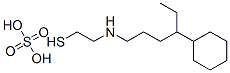2-[(4-Cyclohexylhexyl)amino]ethanethiol sulfate