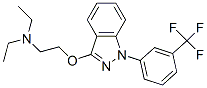 3-[2-(Diethylamino)ethoxy]-1-[3-(trifluoromethyl)phenyl]-1H-indazole