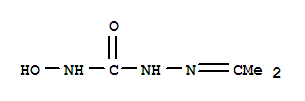 N-hydroxy-2-(propan-2-ylidene)hydrazinecarboxamide