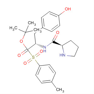 L-Tyrosine, 1-[(4-methylphenyl)sulfonyl]-L-prolyl-, 1,1-dimethylethyl ester