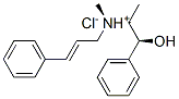 (R*,S*)-cinnamyl(beta-hydroxy-alpha-methylphenethyl)methylammonium chloride