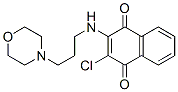 2-Chloro-3-[(3-morpholinopropyl)amino]-1,4-naphthoquinone