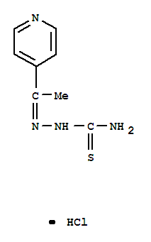 Hydrazinecarbothioamide,2-[1-(4-pyridinyl)ethylidene]-, hydrochloride (1:1)