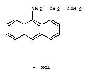 2-(anthracen-9-yl)-N,N-dimethylethanaminium chloride