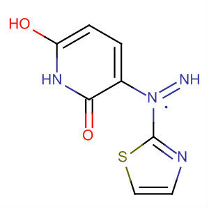 2(1H)-Pyridinone, 6-hydroxy-3-(2-thiazolylazo)-