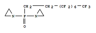 1,1'-[(3,3,4,4,5,5,6,6,7,7,8,8,9,9,9-pentadecafluorononyl)phosphoryl]diaziridine
