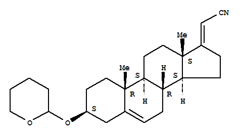 (17E)-3-(tetrahydro-2H-pyran-2-yloxy)pregna-5,17-diene-21-nitrile