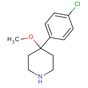Piperidine, 4-(4-chlorophenyl)-4-methoxy-