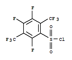 Benzenesulfonylchloride, 2,4,5-trifluoro-3,6-bis(trifluoromethyl)-