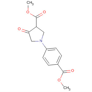 3-Pyrrolidinecarboxylic acid, 1-[4-(methoxycarbonyl)phenyl]-4-oxo-,methyl ester