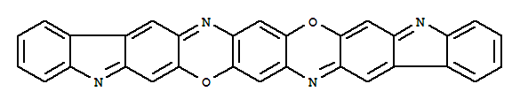 Carbazolo[3',2':5,6][1,4]oxazino[2,3-b]indolo[2,3-i]phenoxazine