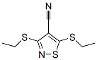 3,5-Bis(ethylthio)-4-isothiazolecarbonitrile