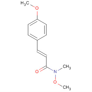 2-Propenamide, N-methoxy-3-(4-methoxyphenyl)-N-methyl-, (2E)-