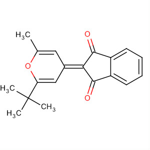1H-Indene-1,3(2H)-dione,2-[2-(1,1-dimethylethyl)-6-methyl-4H-pyran-4-ylidene]-