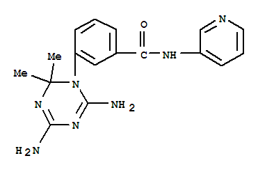 3-(4,6-diamino-2,2-dimethyl-1,3,5-triazin-1(2H)-yl)-N-(pyridin-3-yl)benzamide