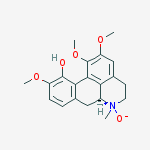 (6as)-1,2,10-trimethoxy-6-methyl-6-oxido-5,6,6a,7-tetrahydro-4h-dibenzo[de,g]quinoline-6-ium-11-ol