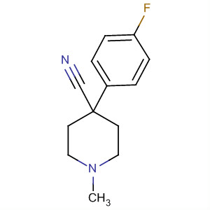 4-Piperidinecarbonitrile, 4-(4-fluorophenyl)-1-methyl-