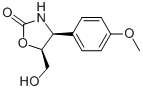 2-OXAZOLIDINONE, 5-(HYDROXYMETHYL)-4-(4-METHOXYPHENYL)-, (4S,5S)-
