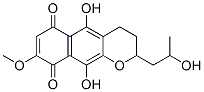 3,4,6,9-Tetrahydro-5,10-dihydroxy-2-(2-hydroxypropyl)-8-methoxy-2H-naphtho[2,3-b]pyran-6,9-dione