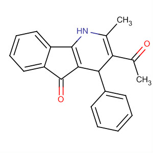 5H-Indeno[1,2-b]pyridin-5-one, 3-acetyl-1,4-dihydro-2-methyl-4-phenyl-