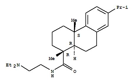 N-[2-(diethylamino)ethyl]abieta-8,11,13-trien-18-amide