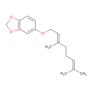 1,3-Benzodioxole, 5-[[(2E)-3,7-dimethyl-2,6-octadienyl]oxy]-