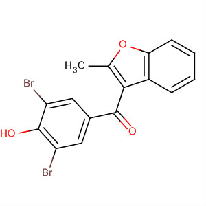 Methanone, (3,5-dibromo-4-hydroxyphenyl)(2-methyl-3-benzofuranyl)-