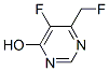 4(3H)-Pyrimidinone,5-fluoro-6-(fluoromethyl)-