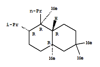 Naphthalene,decahydro-1,4a,6,6-tetramethyl-2-(1-methylethyl)-1-propyl-, (1R,2R,4aR,8aR)-