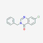 4(3H)-Quinazolinone, 7-chloro-3-(phenylmethyl)-